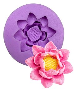Molde de Flor 3 cm Doces Pasta Americana Biscuit Resina