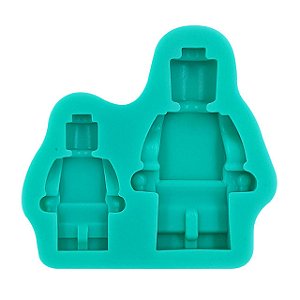 Molde de Robo Lego Roblox Pasta Artesanato