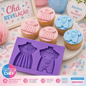 Molde Roupa de Criança Menino Menina Vestido