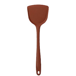 Espátula Triangular em Silicone Terracota 33 CM