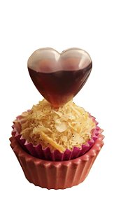 50 Ampolas 1ml Coração Para Doces Saborizantes