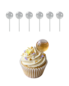 100 Ampola Saborizante Esfera 4ml  50unid  Festa Doces Sushi Brigadeiro