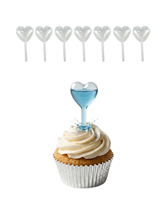 100 Ampolas 1ml Coração Doces Saborizantes Sushis Brigadeiros Eventos