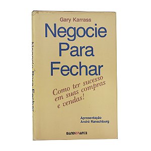 Negocie par fechar - Gary Karrass