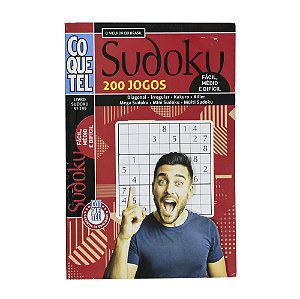 Sudoku 200 Jogos - Fácil, Médio e Difícil - Nº 199