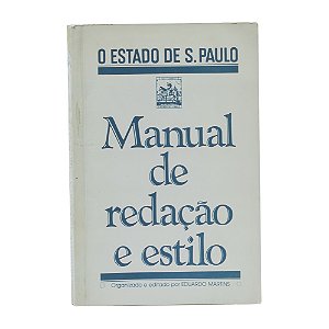 Manual de redação e estilo - Eduardo Martins