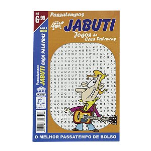 Passatempos Jabuti: Jogos de Caça Palavras - Ano 1 - Nº 029