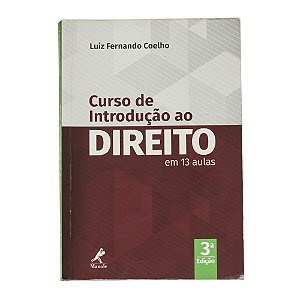 Curso se introdução ao Direito em 13 aulas - Luiz Fernando Coelho