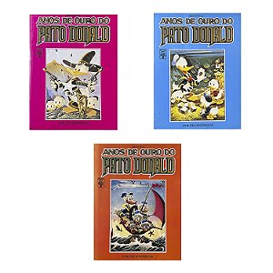 Anos de Ouro do Pato Donald - Edições Históricas - Walt Disney (3 Volumes)