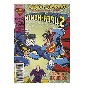Super-homem: Mundo bizarro - O desespero de Lex Luthor - Nº 131 - Revista de Aço