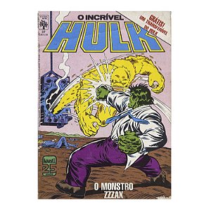 O incrível Hulk: O monstro ZZZAX - Nº 37