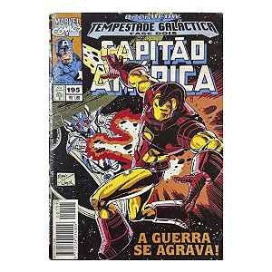Capitão América: A guerra se agrava! - Nº 195
