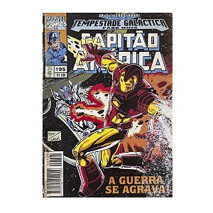 Capitão América: A guerra se agrava! - Nº 195