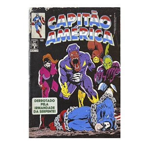 Capitão América: Derrotado pela irmandade de serpente! - Nº 122