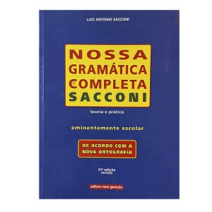 Nossa Gramática Completa - Luiz Antonio Sacconi