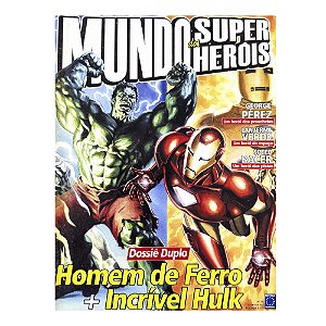 Mundo dos Super Heróis: Homem de Ferro + Incrível Hulk - Nº 10