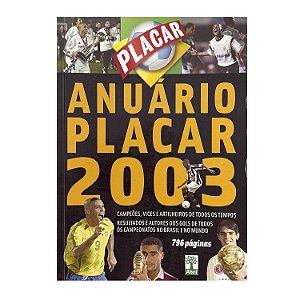 Placar Anuário Placar 2003