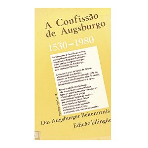 A Confissão De Augsburgo 1530-1980