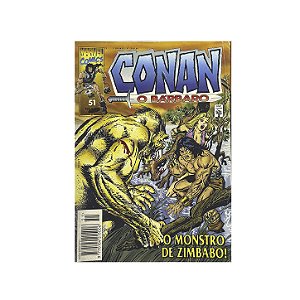 Conan O Bárbaro: O Monstro Zimbabo - Nº 51