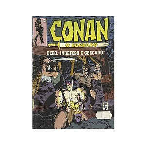 Conan O Bárbaro: Cego, Indefeso E Cercado - Nº 18