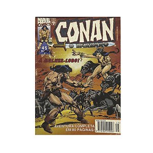 Conan O Bárbaro: A Mulher-Lobo - Nº 45