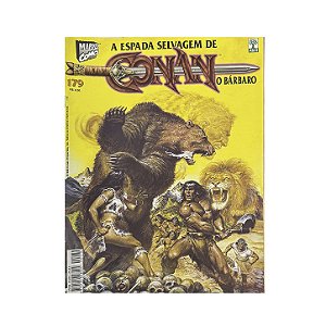 A Espada Selvagem De Conan O Bárbaro - Nº 179