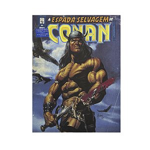 A Espada Selvagem De Conan O Bárbaro - Nº 44