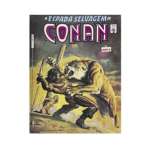 A Espada Selvagem De Conan O Bárbaro - Nº 15