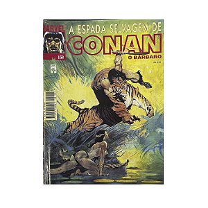 A Espada Selvagem De Conan O Bárbaro - Nº 158