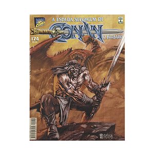 A Espada Selvagem De Conan O Bárbaro - Nº 174