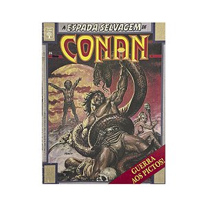 A Espada Selvagem De Conan O Bárbaro - Nº 26