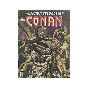 A Espada Selvagem De Conan O Bárbaro - Nº 18
