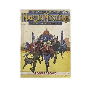 Os Grandes Enigmas De Martin Mystère: A Cobra De Ouro - Nº 10