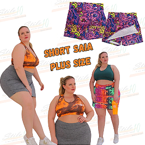 Short Saia Plus Size