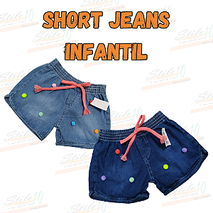 Short Jeans Infantil