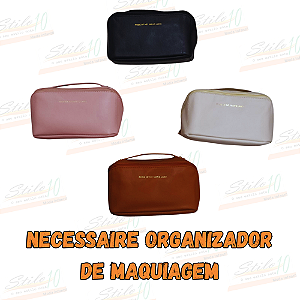 Necessaire organizadora de maquiagem
