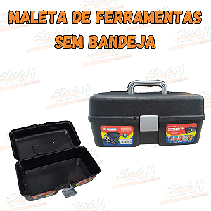 Maleta para ferramentas sem bandeja