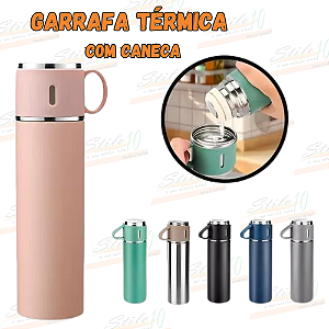 Garrafa Térmica com caneca