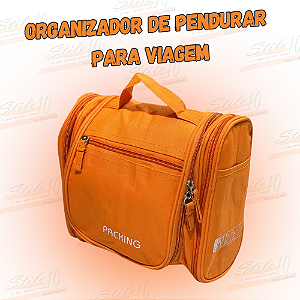 Organizador de pendurar para viagem