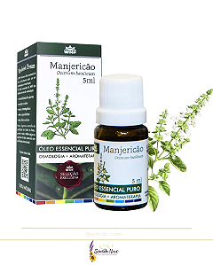 Óleo Essencial Manjericão - 5ml
