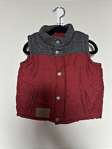 Colete Vermelho Renner - 12 a 18 meses