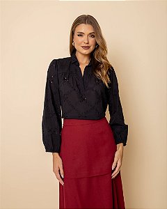 Camisa Gardenia Preta