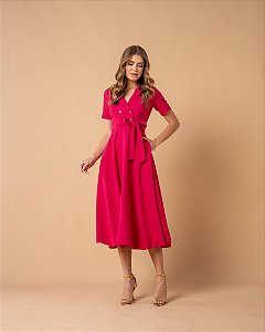 Vestido Elizabeth Rosa