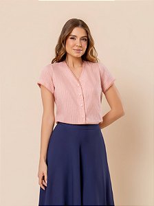 Blusa Évora Rosa
