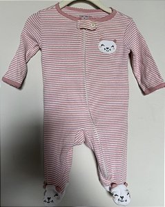 Macacão Gatinho Rosa - Carters 3M