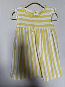 Vestido Algodão Amarelinho - Carters 9M