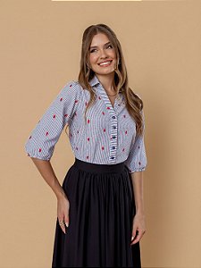 Camisa Edith - Azul