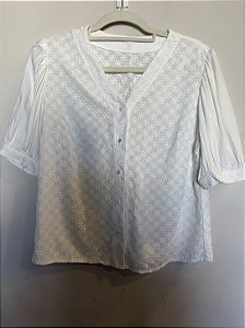 Blusa Laise botões piloto SM P