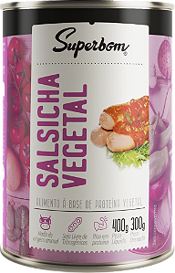 SALSICHA VEGETAL SUPERBOM-400g