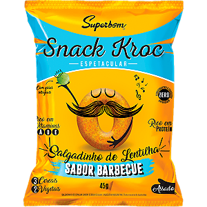 Snack Kroc Sabor Barbecue Superbom
